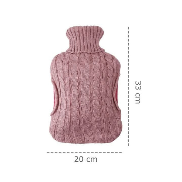 attractive-pink-knitted-hot-water-bottle-cover-2l