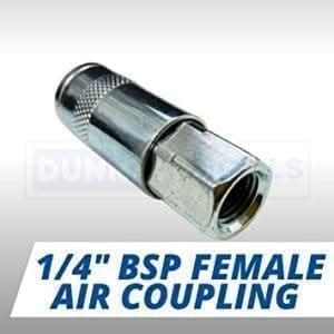 Air Line Coupling Fitting 1/4 BSP Female Quick Release Hose Connector