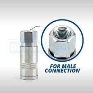 Air Line Coupling Fitting 1/4 BSP Female Quick Release Hose Connector