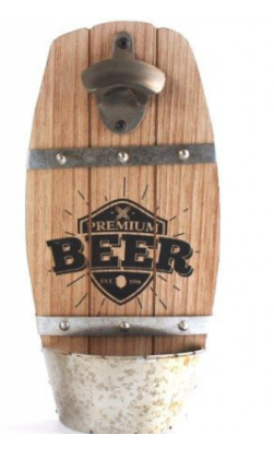 Beer Barrel Bottle Opener