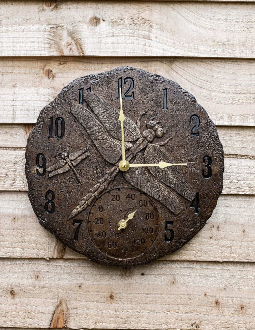 Vintage-Rustic-Dragonfly-Clock-3