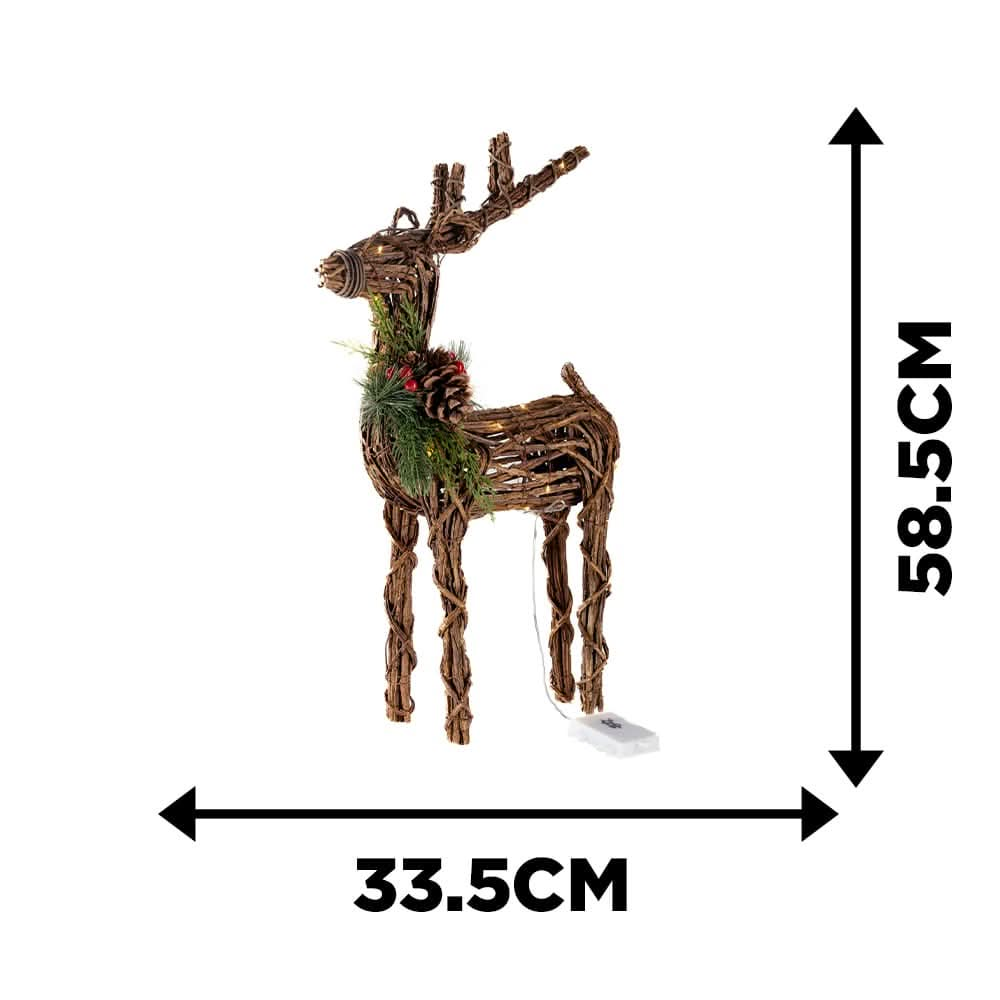 Large LED  Reindeer Christmas Decoration