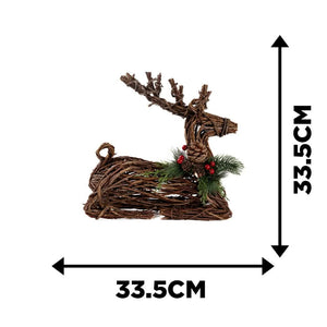 LED Laying Deer Christmas Decoration