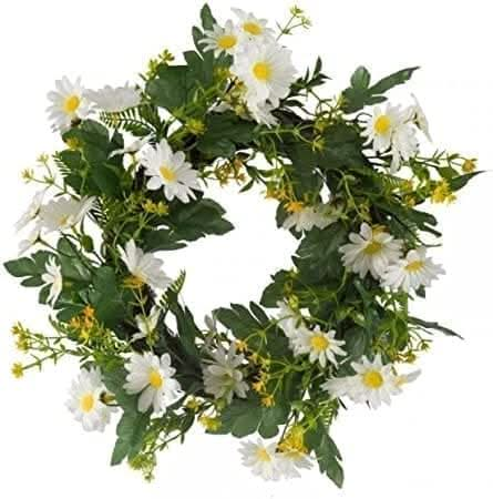 eye-catching-daisy-whirl-artificial-flower-wreath