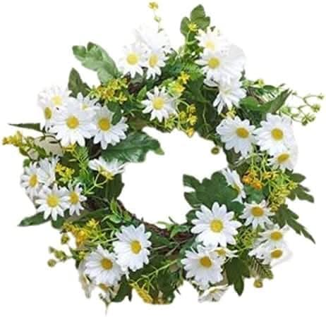 eye-catching-daisy-whirl-artificial-flower-wreath