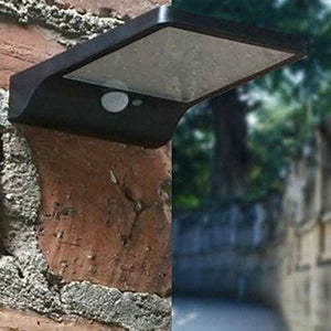 36 LED Solar Powered Motion Sensor Light (Black)