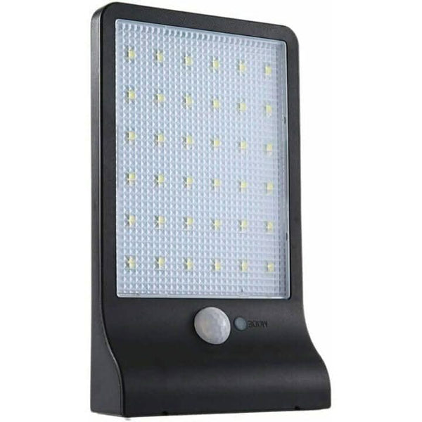 36 LED Solar Powered Motion Sensor Light (Black)