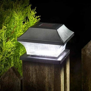 outdoor-post-light-solar-security-light-black