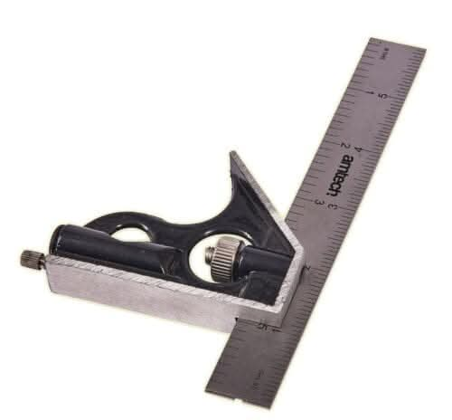 Combination Square 6" Professional Building Precise Measure Spirit Level