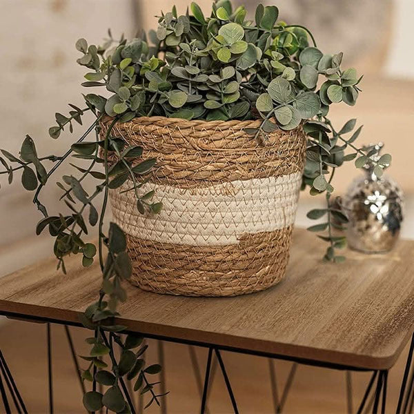 3pc Woven Rope Planters