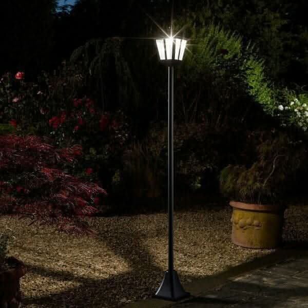 Solar Powered Lamp Post