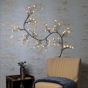 6ft LED Artificial Birch Garland