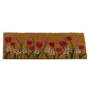 Flowers Bloom Decor Natural Design Doormat