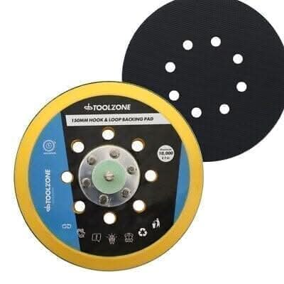 Hook and Loop Backing Pad Sanding Disc 150mm 6 inch For Sanding Polishing