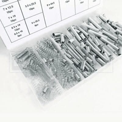 200pc Spring Set Extended compression expansion tension Springs Coil Spring Set