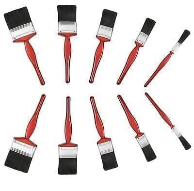 10 Pack Paint Brush Fine Brushes Set Advanced Bristles Decorating DIY Painting