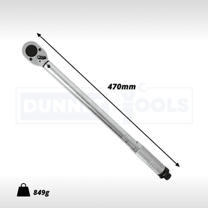 1/2" Drive Torque Wrench Ratchet 42-210 Nm with case Calibrated tool kit