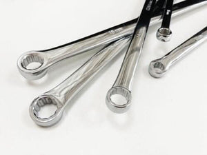 5pc Extra Long Ring Spanner Long Reach Spanners 12 Point Wrench 8mm-19mm Set