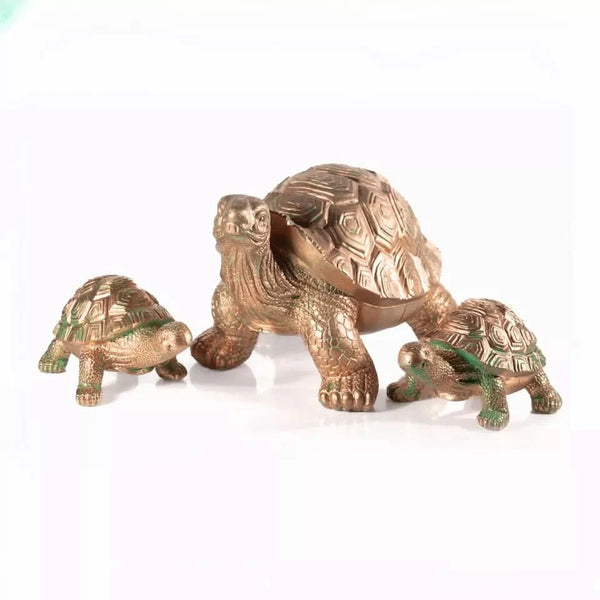 Tortoise Family Garden Ornament 3pc