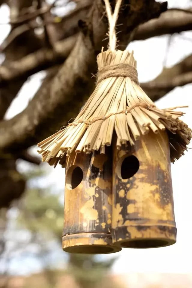 Tiki Hanging Bird Nest Box