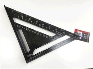 12" Roofer Square Black Aluminium Precision Marking Angle Measure Equipment