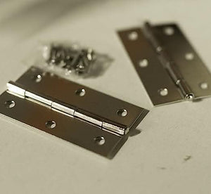 3.5inch Heavy Duty Butt Hinges with Satin Nickel Plated Finish Door Hinges