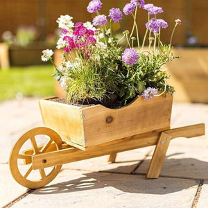 wheel-barrow-outdoor-garden-planter-scorched-wood